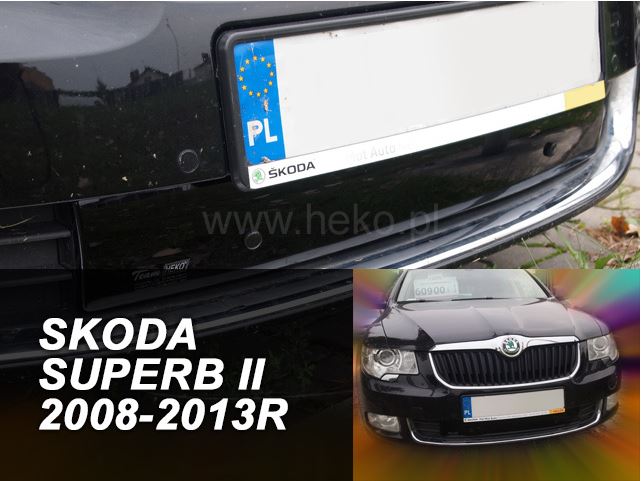 HEKO Zimní clona ŠKODA Superb II r.v.2008-2013 (dolní)