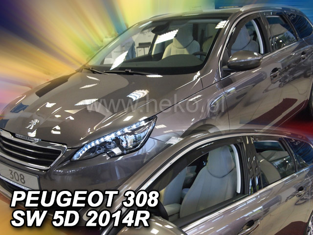 Ofuky oken - Peugeot 308 II 5D 13R (+zadní) combi