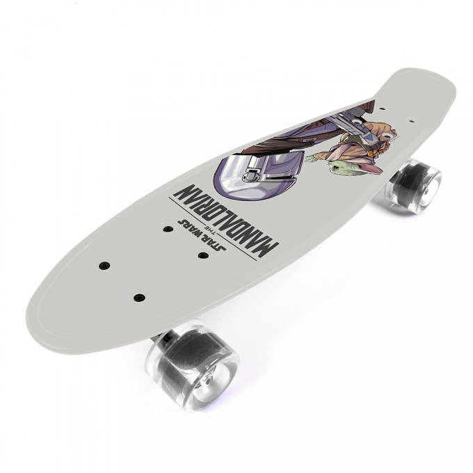SEVEN Skateboard plastový Mandalorian Grogu