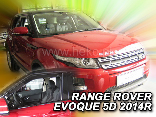 Ofuky oken - Land Rover Range Rover Evoque 5D 11R, přední