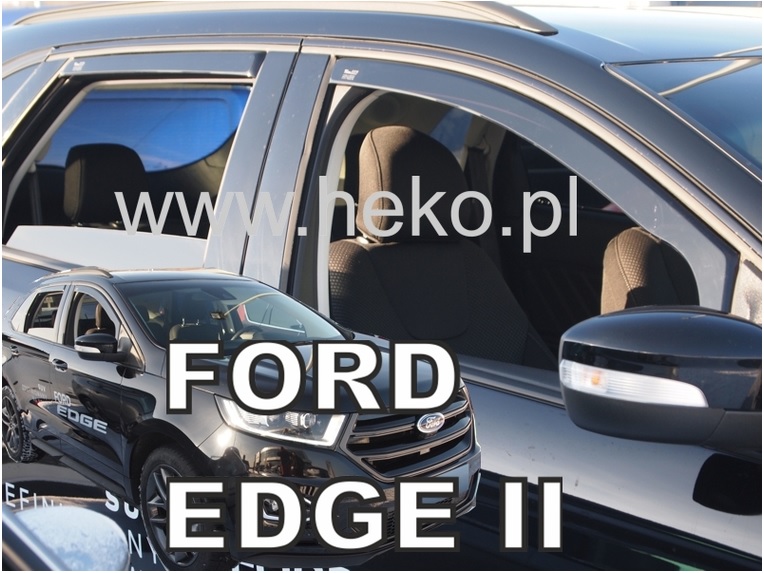 HEKO Ofuky oken - Ford Edge 5D r.v. 2016 (+zadní)