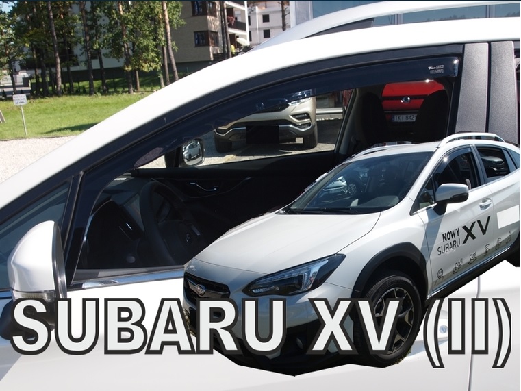 HEKO Ofuky oken - Subaru XV 5D r.v. 2017, přední