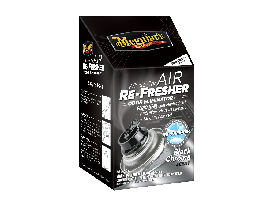 Meguiar's Air Re-Fresher Odor Eliminator Black Chrome Scent 71 g