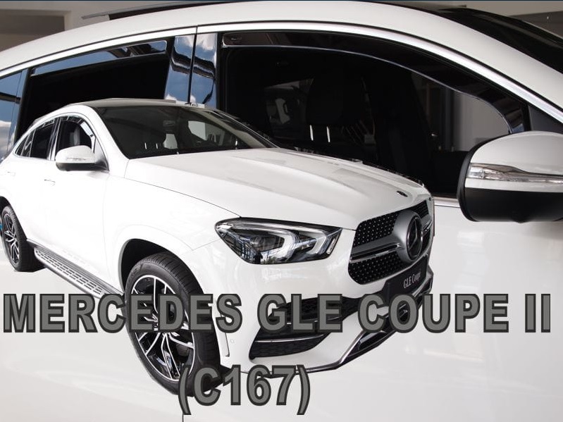 HEKO Ofuky oken - Mercedes GLE C167 r.v. 2019 (+zadní) Coupe
