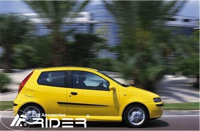 RIDER Lišty dveří Fiat Punto II r.v. 1999-2011 (3 dveře)