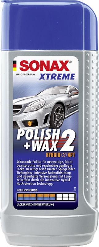 Sonax Xtreme Polish & Wax 2 Hybrid NPT - 250 ml