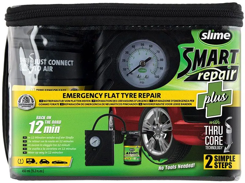 Automatická opravná sada Slime Smart Repair Plus – pro defekty osobních vozů