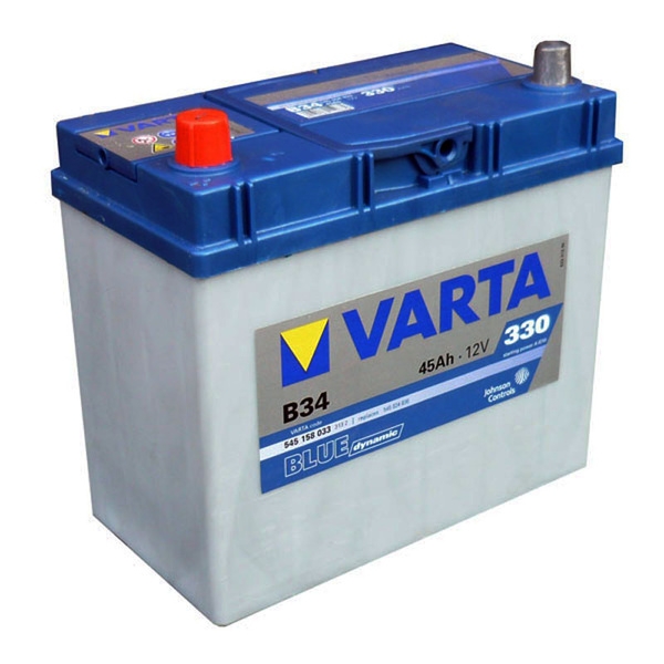 Autobaterie VARTA BLUE dynamic 45Ah 12V 330A 545158