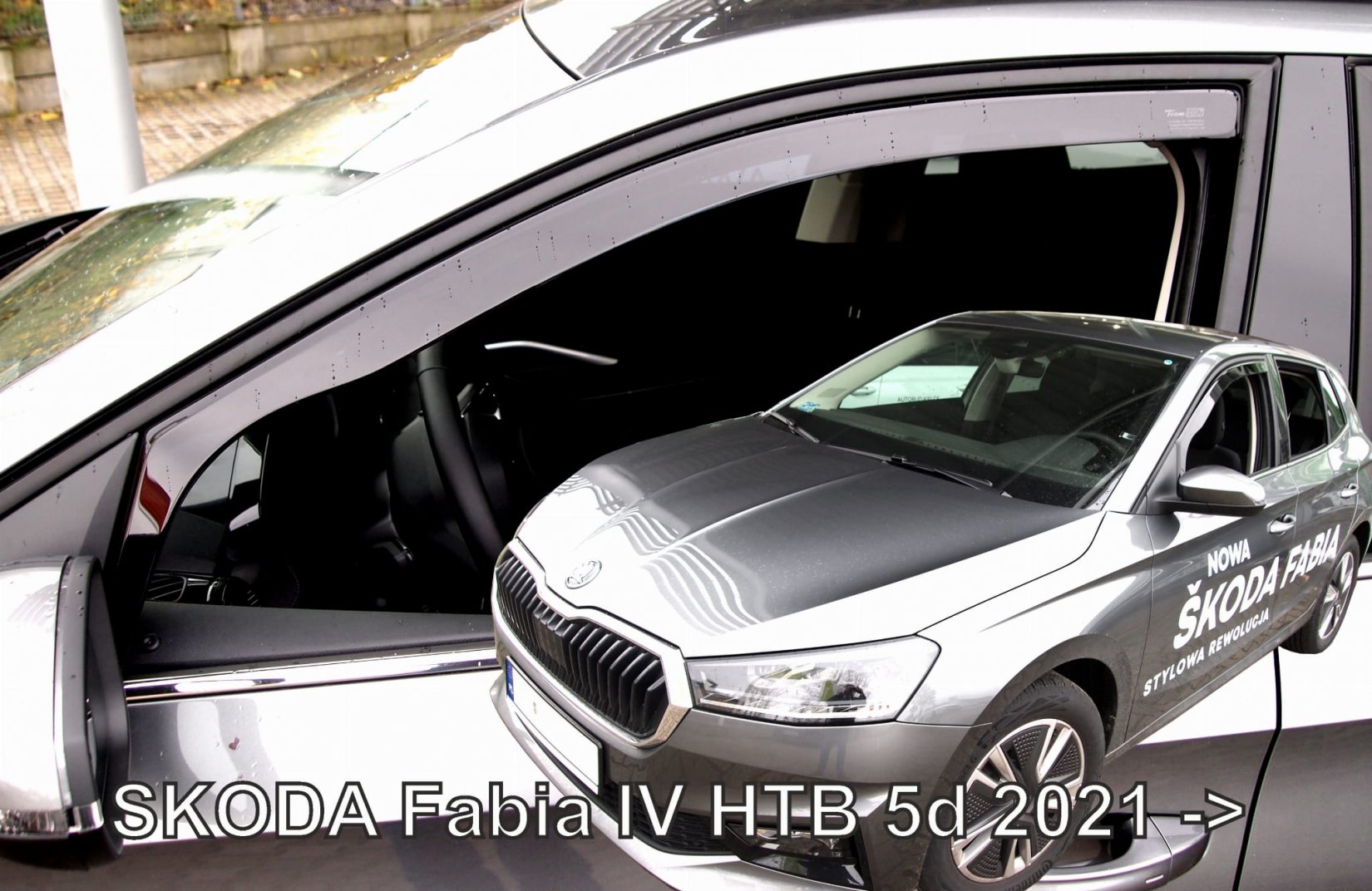 HEKO Ofuky oken - Škoda Fabia IV 5D r.v. 2021, přední