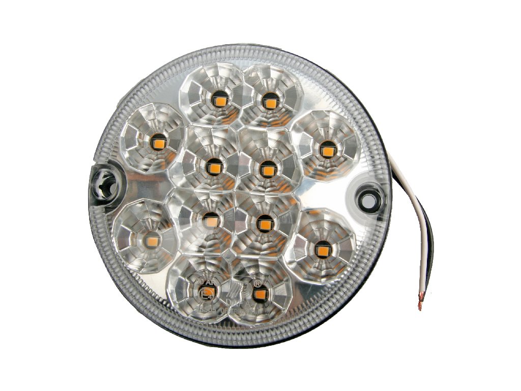 Couvací světlo zadní kulaté, 95 mm, 12 x LED, 12 / 24 V MULTIPA