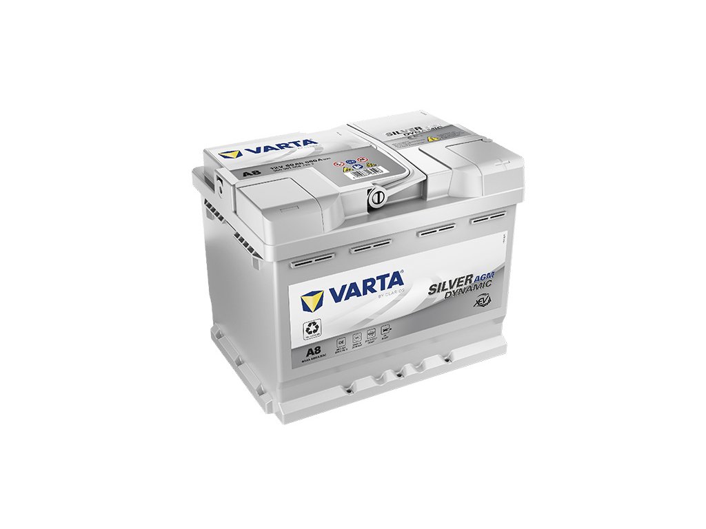 Autobaterie VARTA Silver Dynamic AGM 60Ah, 12V 680A