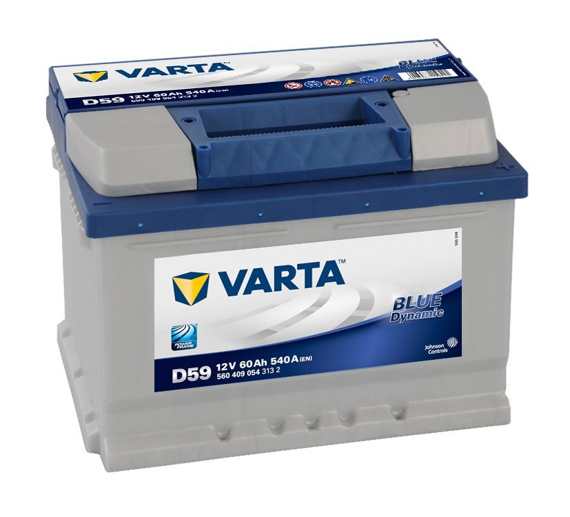 Autobaterie VARTA BLUE dynamic 60Ah 12V 540A 560408