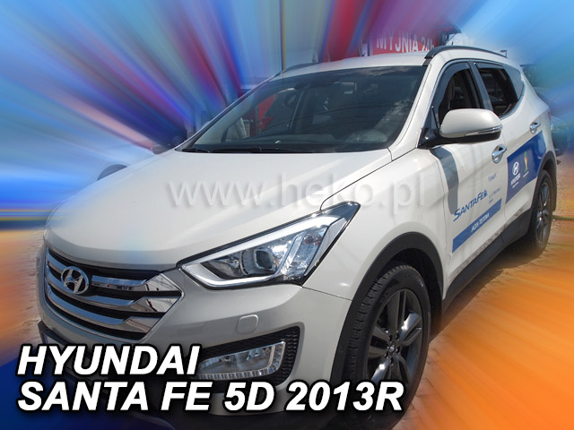 Ofuky oken - Hyundai Santa FE III 5D 12R (+zadní)