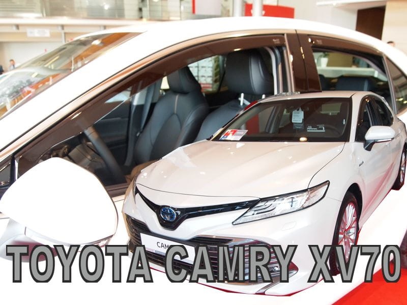 HEKO Ofuky oken - Toyota Camry XV70 Sedan 5D r.v. 2018 (+zadní)