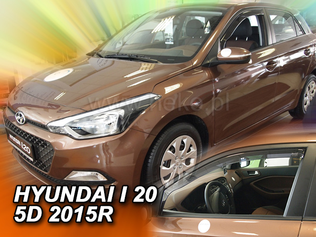 Ofuky oken - Hyundai i20 II r.v. 2015, přední