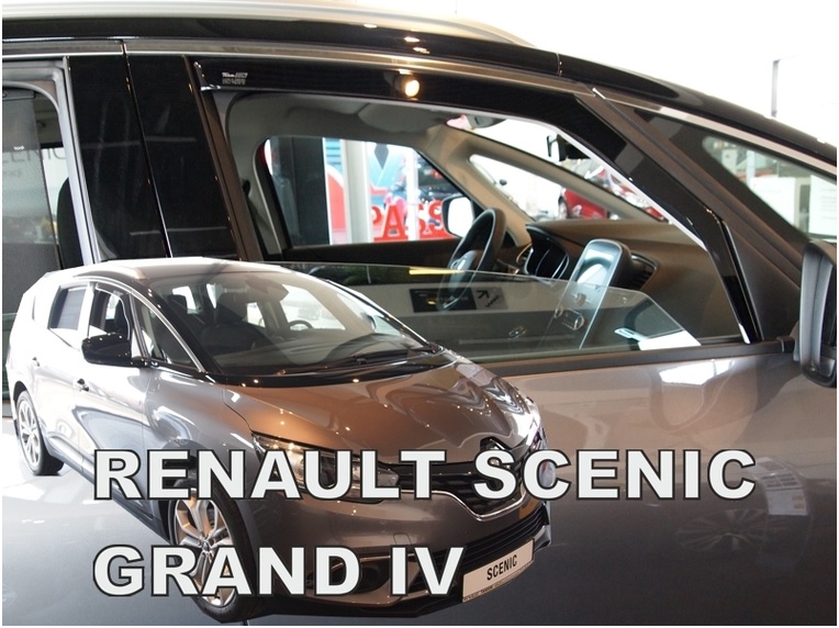 HEKO Ofuky oken - Renault Scenic Grand 5D r.v. 2017přední