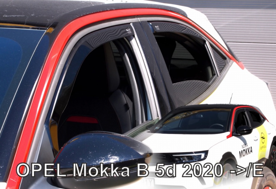HEKO Ofuky oken - Opel Mokka 5D r.v. 2020, přední