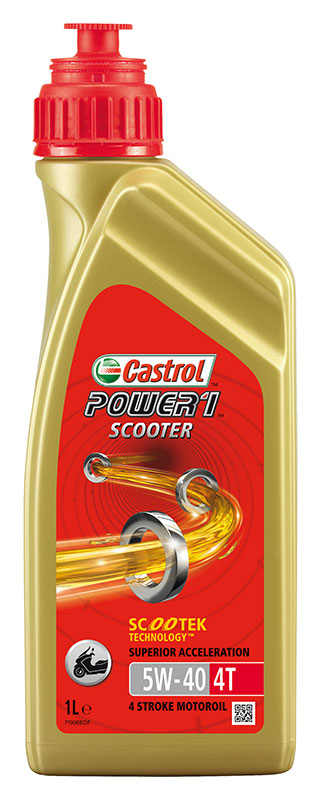Castrol Power 1 Scooter 4T 5W-40 1L