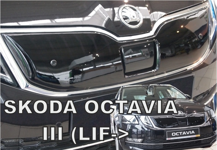 HEKO Zimní clona ŠKODA Octavia III r.v. 2016 (horní)