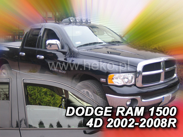Ofuky oken - Dodge Ram 1500 4D 02R-08R, přední
