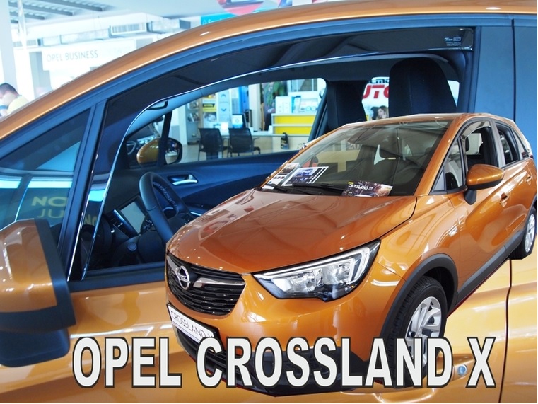 HEKO Ofuky oken - Opel Crossland X 5D r.v. 2017, přední