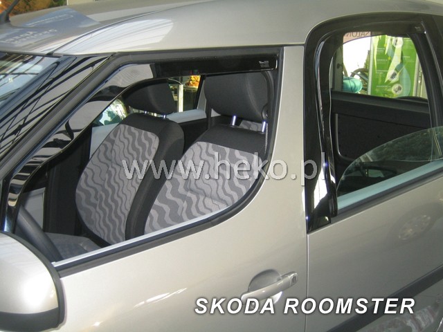 HEKO Ofuky oken - Škoda Roomster 5D r.v. 2006 (+zadní)