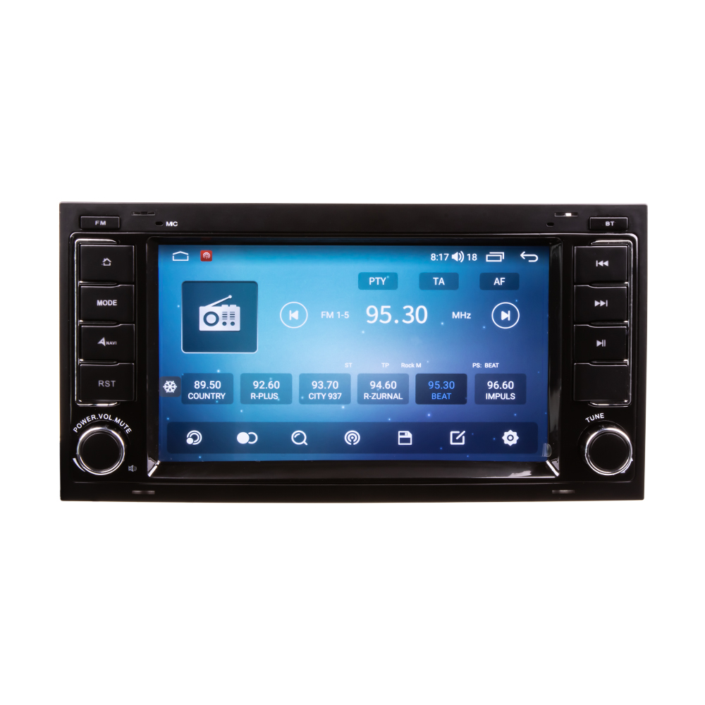 Autorádio pro VW Touareg 2004-2011 / T5 2003-2010 s 7" LCD, Android, WI-FI, GPS, CarPlay, 4G, BT