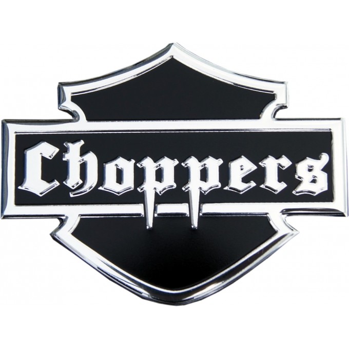 Avisa Hliníkové samolepící 3D logo CHOPPERS -