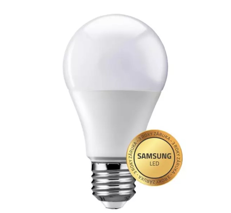 LED žárovka E27 9W A60 bílá studená Geti SAMSUNG čip