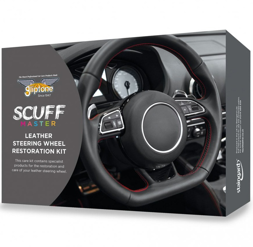 GLIPTONE LIQUID LEATHER Opravná sada na volant Gliptone Steering Wheel Restoration Kit (Black)