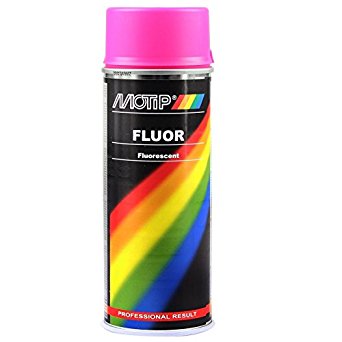 Fluor růžový lak MOTIP 400ml