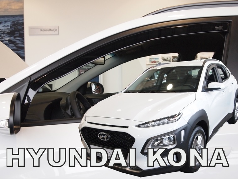 HEKO Ofuky oken - Hyundai Kona 5D r.v. 2017, přední
