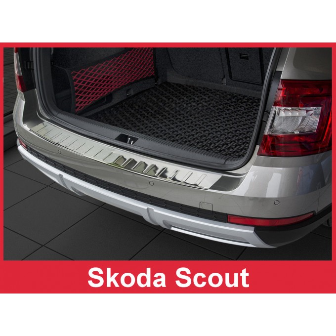 AVISA Ochranná lišta hrany kufru - Škoda Octavia Scout r.v. 2014-2016