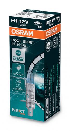 Autožárovka Osram H1 Cool Blue Next Generation - Xenon Effect 5000K