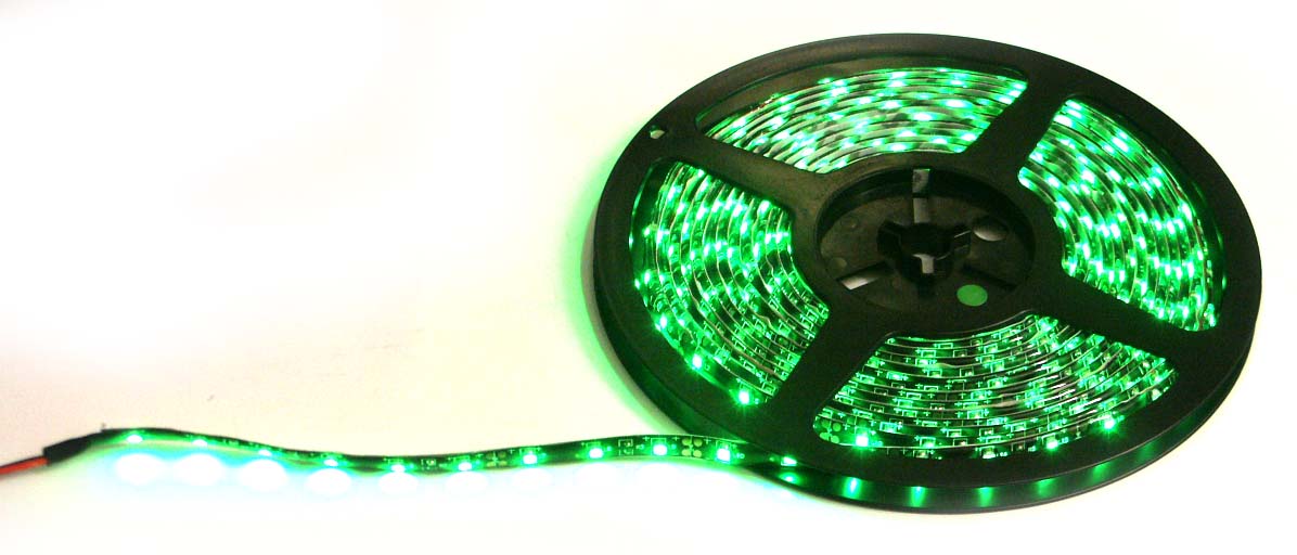 LED pásek samolepící 500cm 300xLED 1210 zelený