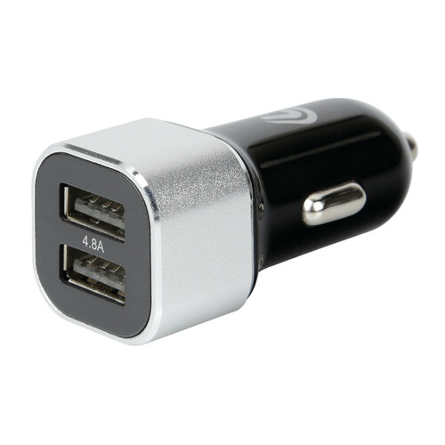 LAMPA USB nabíječka se 2 porty Fast Charge 4800 mA - 12/24V