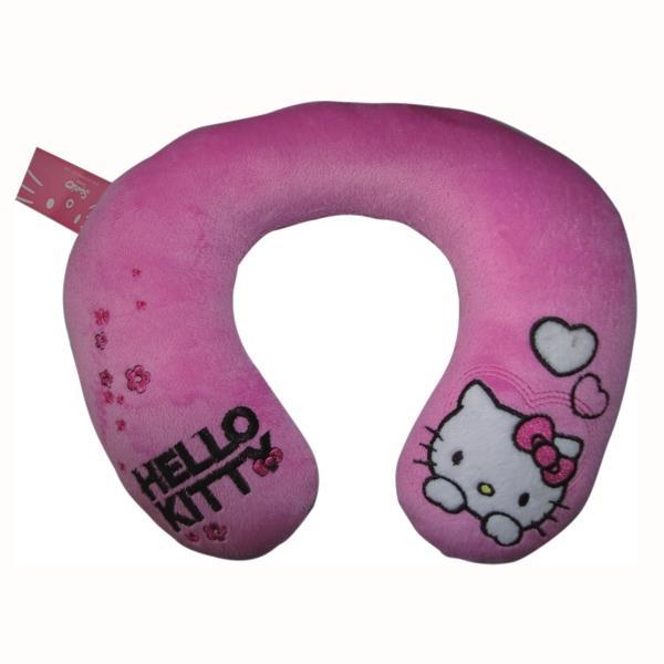 KAUFMANN Dětský cestovní polštář Hello Kitty růžová 26x20