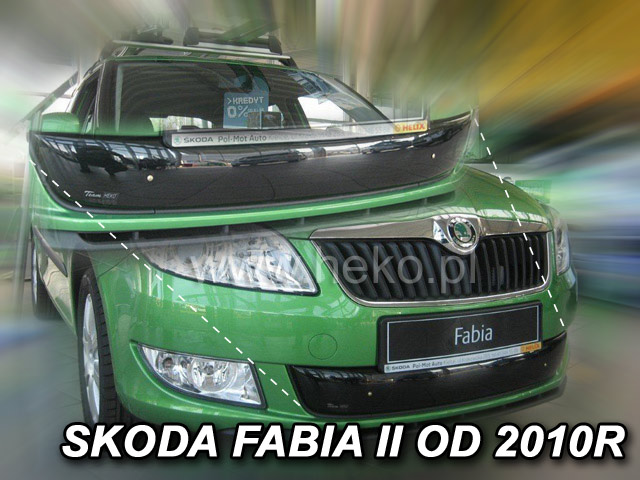 HEKO Zimní clona Škoda Fabia II r.v.7/2010(dolní)