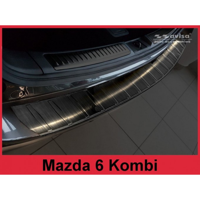 AVISA Ochranná lišta hrany kufru - Mazda 6 III Combi r.v. 2012černá