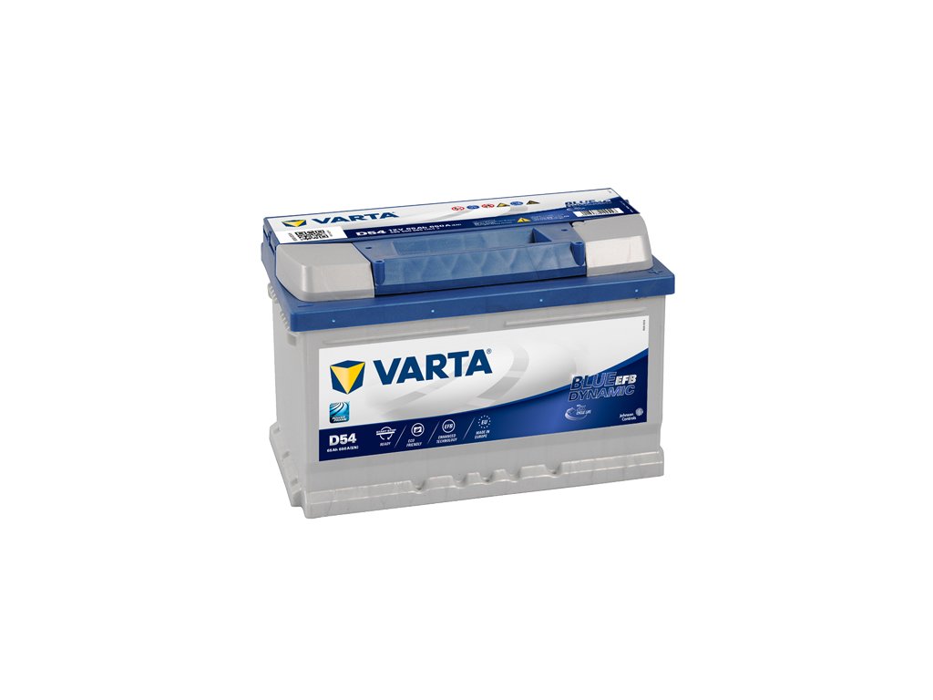 Autobaterie VARTA Blue Dynamic EFB 65Ah, 12V, D54