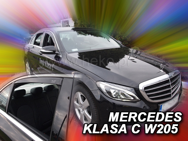 Ofuky oken - Mercedes C W205 r.v. 2014 (+zadní) sedan