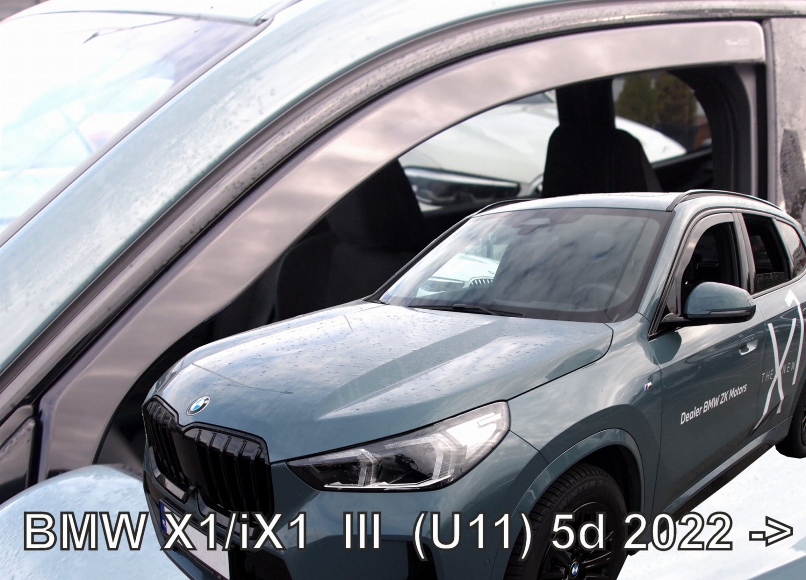 HEKO Ofuky oken - BMW X1/iX1 U11 r.v. 2022, přední