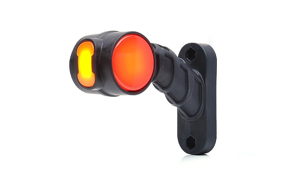 Poziční tykadlo LED, levé,červeno-oranžovo-bílé