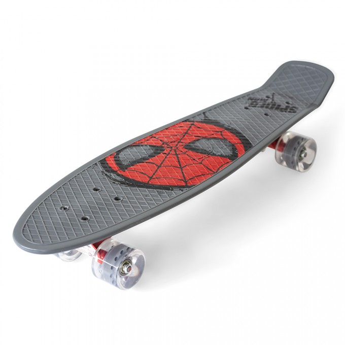 SEVEN Skateboard plastový Spiderman
