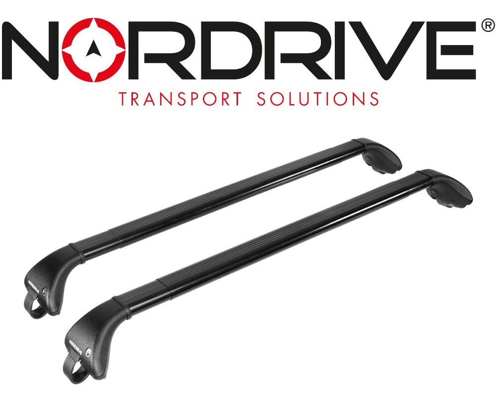 Střešní nosiče NORDRIVE SNAP STEEL S NISSAN Qashqai r.v. 2007-2014 s podélníky