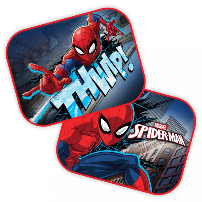 Sluneční clony boční - Spiderman Marvel 2ks