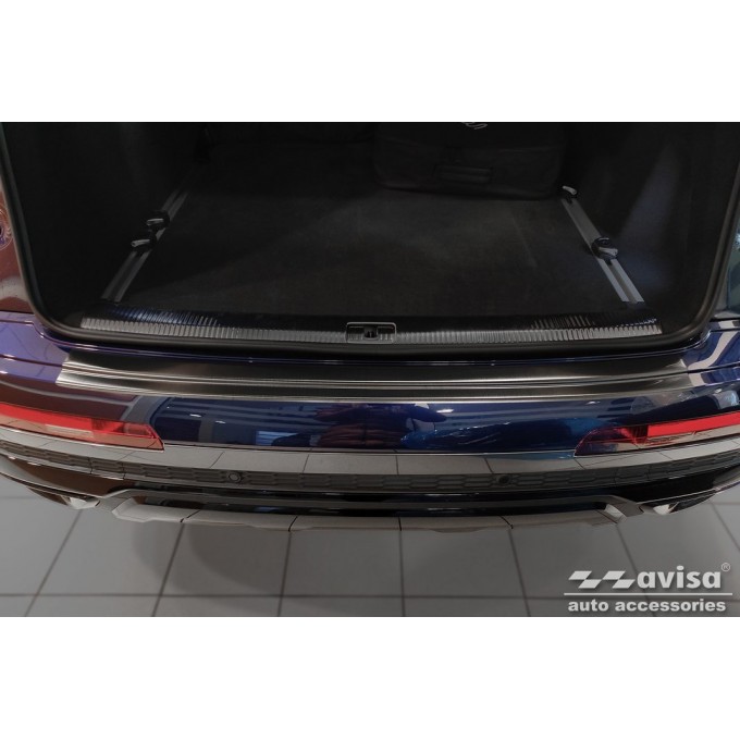 AVISA Ochranná lišta hrany kufru - Audi Q7 II / S-line r.v. 2015černá