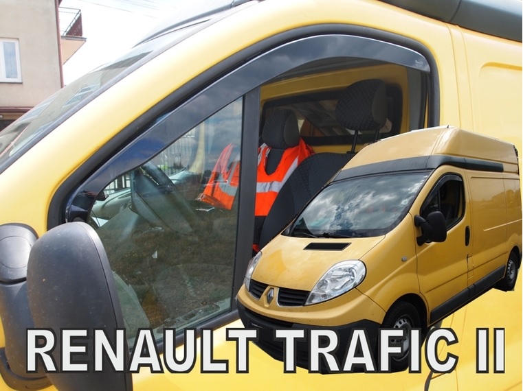 HEKO Ofuky oken - Renault Trafic r.v. 2001-2014, přední (dlouhé)