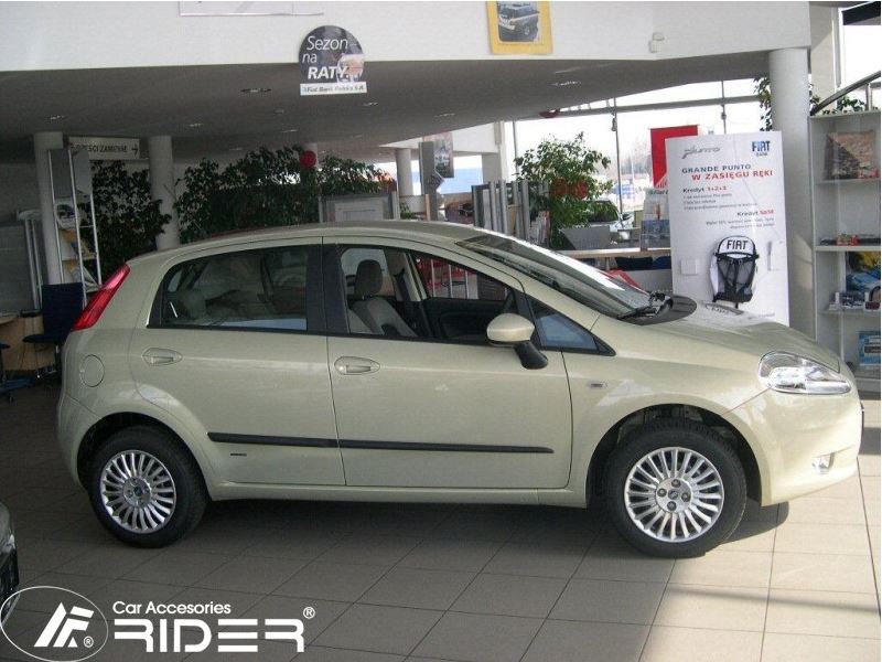 RIDER Lišty dveří Fiat Grande Punto r.v. 2005-2011 (5 dveří)