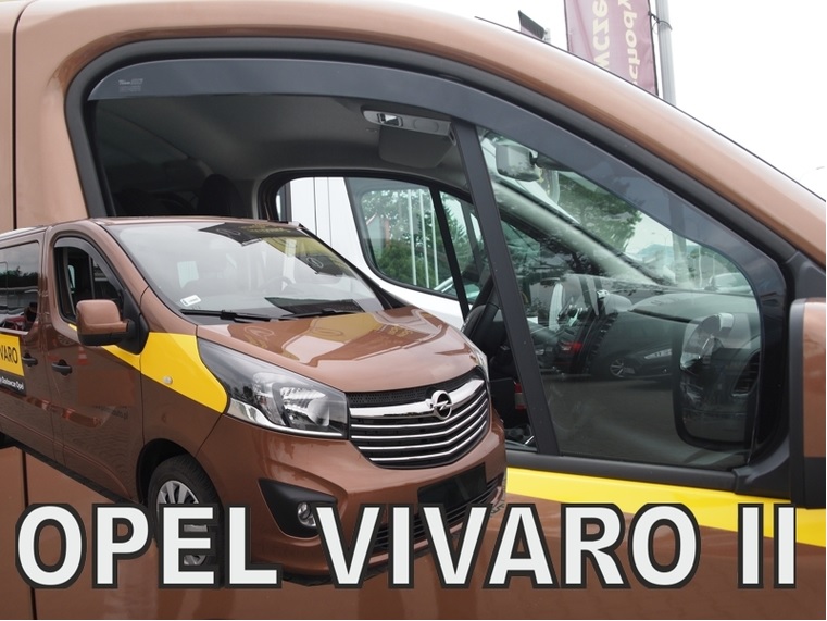 HEKO Ofuky oken - Opel Vivaro r.v. 2014, přední (dlouhé)